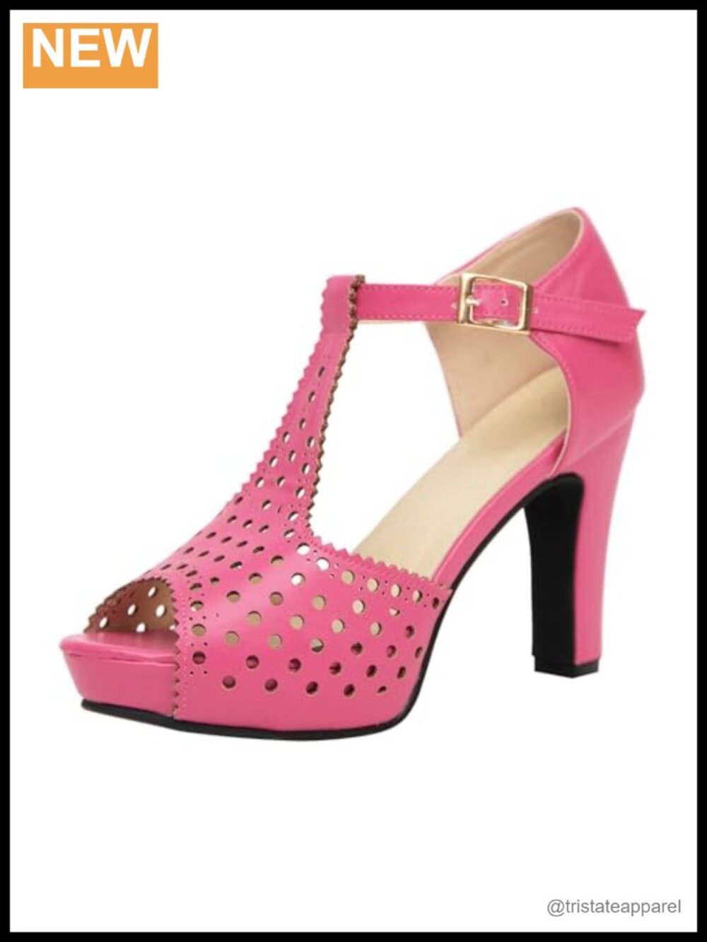 Women's Suede Peep Toe Ankle Strap Block High Heel Sandals Dress Shoes